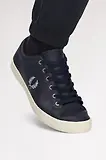 Thumbnail 3 of Fred Perry Men's Baseline Leather Trainers - Navy