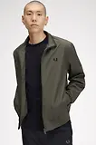 Thumbnail 5 of Fred Perry Men's Brentham Jacket - Field Green