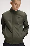 Thumbnail 7 of Fred Perry Men's Brentham Jacket - Field Green