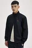 Thumbnail 7 of Fred Perry Men's Brentham Jacket - Navy