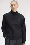 Thumbnail 5 of Fred Perry Men's Classic Harrington Jacket - Black