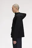 Thumbnail 3 of Fred Perry Men's Cropped Ripstop Parka - Black