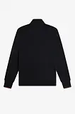 Thumbnail 9 of Fred Perry Men's Half Zip Sweatshirt - Navy / Brandy / Rich Brown