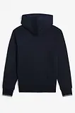 Thumbnail 12 of Fred Perry Men's Hooded Zip Through Sweatshirt - Navy