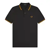 Thumbnail 1 of Fred Perry Men's M3600 Twin Tipped Shirt - Anchor Grey / Golden