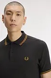 Thumbnail 6 of Fred Perry Men's M3600 Twin Tipped Shirt - Anchor Grey / Golden