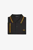 Thumbnail 9 of Fred Perry Men's M3600 Twin Tipped Shirt - Anchor Grey / Golden