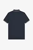 Thumbnail 8 of Fred Perry Men's M3600 Twin Tipped Shirt - Dark Airforce / Ecru / Seagrass
