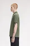 Thumbnail 3 of Fred Perry Men's M3600 Twin Tipped Shirt - Laurel Wreath Green / Black