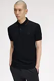Thumbnail 4 of Fred Perry Men's M3600 Twin Tipped Shirt - Navy / Brandy / Rich Brown