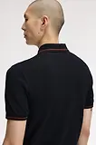 Thumbnail 5 of Fred Perry Men's M3600 Twin Tipped Shirt - Navy / Brandy / Rich Brown