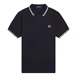 Thumbnail 1 of Fred Perry Men's M3600 Twin Tipped Shirt - Navy / White