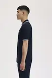 Thumbnail 3 of Fred Perry Men's M3600 Twin Tipped Shirt - Navy / White