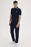 Thumbnail 7 of Fred Perry Men's M3600 Twin Tipped Shirt - Navy / White