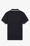 Thumbnail 8 of Fred Perry Men's M3600 Twin Tipped Shirt - Navy / White
