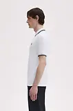 Thumbnail 3 of Fred Perry Men's M3600 Twin Tipped Shirt - White