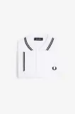 Thumbnail 9 of Fred Perry Men's M3600 Twin Tipped Shirt - White