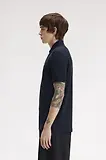 Thumbnail 3 of Fred Perry Men's M6000 Shirt - Navy / Rich Brown