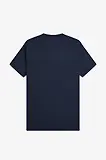 Thumbnail 6 of Fred Perry Men's Ringer T-Shirt - Dark Airforce