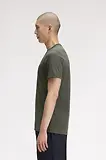 Thumbnail 3 of Fred Perry Men's Ringer T-Shirt - Field Green