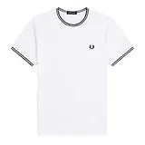 Thumbnail 1 of Fred Perry Men's Twin Tipped T-Shirt - White