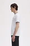 Thumbnail 3 of Fred Perry Men's Twin Tipped T-Shirt - White
