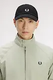 Thumbnail 2 of Fred Perry Piqué Classic Cap - Charcoal Marl / Ecru / Ecru