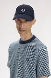 Thumbnail 3 of Fred Perry Piqué Classic Cap - Navy / Snow White