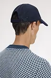 Thumbnail 4 of Fred Perry Piqué Classic Cap - Navy / Snow White