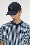 Thumbnail 5 of Fred Perry Piqué Classic Cap - Navy / Snow White