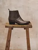 Thumbnail 5 of Penelope Chilvers Women's Frontier Metallic Leather Boot - Walnut