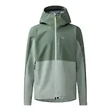 Thumbnail 1 of Haglöfs Men's Front Proof II Waterproof Jacket - Chlorophyll Green/Dew Green
