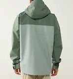 Thumbnail 3 of Haglöfs Men's Front Proof II Waterproof Jacket - Chlorophyll Green/Dew Green
