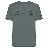 Thumbnail 2 of Didriksons Men's Harald Landscape T-Shirt - Factory Blue