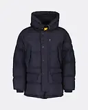 Thumbnail 15 of Parajumpers Men's Harraseeket Hooded Down Parka Jacket - Blue Navy
