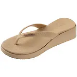 Thumbnail 6 of Havaianas Women's High Platform II Flip Flops - Golden