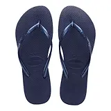 Thumbnail 1 of Havaianas Women's Slim Flip Flops - Navy Blue