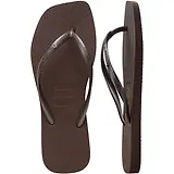 Thumbnail 4 of Havaianas Women's Slim Square Flip Flops - Dark Brown