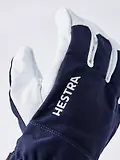 Thumbnail 3 of Hestra Army Leather Heli Ski 5 Finger Gloves - Navy