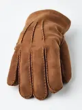 Thumbnail 3 of Hestra Men's Arthur Suede Gloves - Whiskey