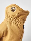 Thumbnail 5 of Hestra Men's Daniel Leather Gloves - Charcoal/Tan