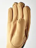 Thumbnail 2 of Hestra Men's Noah Leather Gloves - Charcoal/Tan