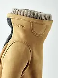 Thumbnail 4 of Hestra Men's Noah Leather Gloves - Charcoal/Tan