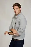 Thumbnail 3 of Holland Cooper Men's Quarter Zip Sweat  - Grey Marl