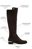 Thumbnail 9 of Holland Cooper Women's Albany Knee Boots - Chocolate Suede