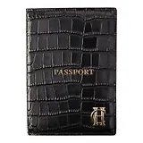 Thumbnail 1 of Holland Cooper Women's Chelsea Passport Holder - Black Croc