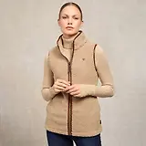 Thumbnail 2 of Holland Cooper Women's Country Fleece Gilet - Natural Borg