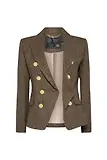 Thumbnail 7 of Holland Cooper Women's Knightsbridge Blazer - Large Scale Brown Herringbone