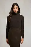 Thumbnail 2 of Holland Cooper Women's Regency Skirt - Chocolate Herringbone