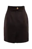 Thumbnail 6 of Holland Cooper Women's Regency Skirt - Chocolate Herringbone